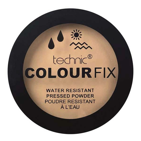 TECHNIC COLOUR FIX Water Resistant Powder Voděodolný kompaktní pudr tělový PECAN 10g