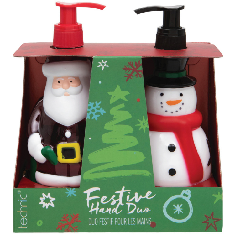 TECHNIC Dárková vánoční sada na ruce Christmas Novelty Festive Hand Duo Set