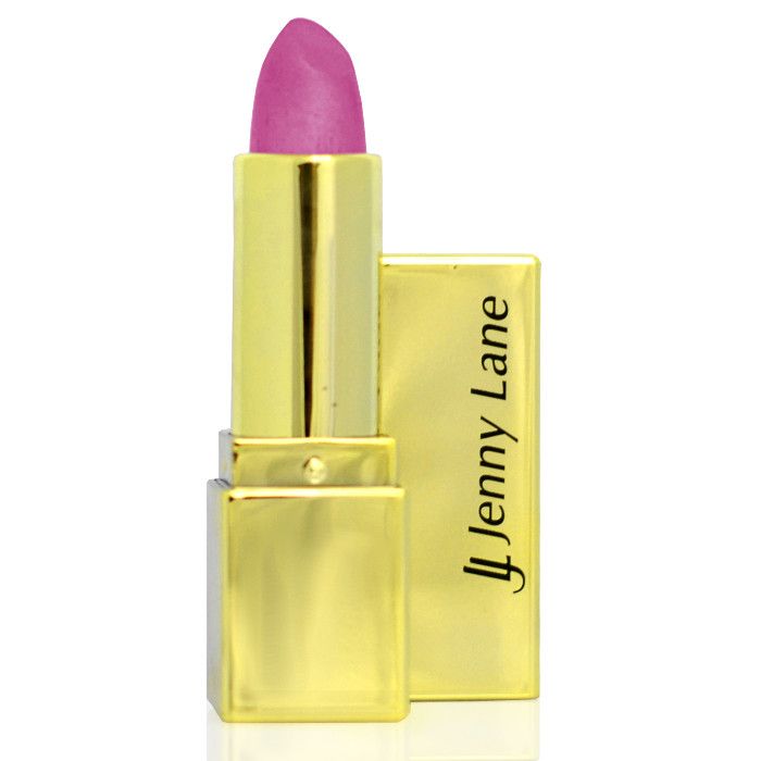 JENNY LANE Lipstick Gold & Classic UV 39 Fialová perleťová rtěnka Purple Snake 5g