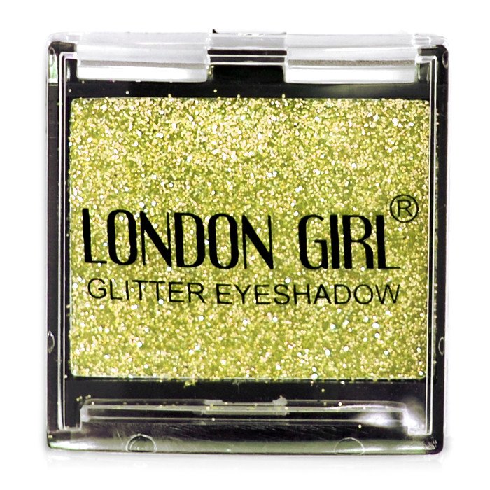 LONDON GIRL Flitrové oční stíny MONO Světle zlaté GLITTER Eyeshadow 11 4,5g