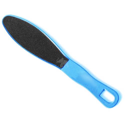 Pilník na paty modrý ovál 24cm k odstranění kůže na patách