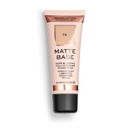 Revolution, Matte Base F8, makeup