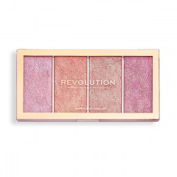 REVOLUTION Paletka tvářenek růžových a broskvových odstínů Vintage Lace 20g