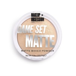 Makeup Obsession Pudr Game Set Matte - Matte Powder Navagio pro světlé odstíny pleti s neutrálním podtónem 7,5g