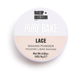 Makeup Obsession Pudr Pure Bake Baking Powder Lace pro redukci nedokonalostí u světlé pleti 8g