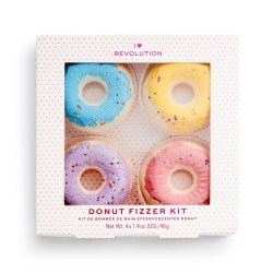 I♥Revolution Koupelová bomba Donut Fizzer Kit 4ks