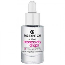 ESSENCE Rychleschnoucí kapky Express dry drops s vitamínem E a a mandlovým olejem