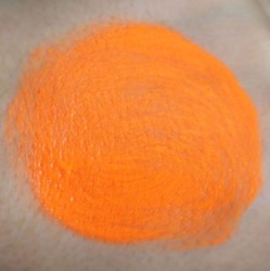 Oranžová kreativní barva pro dekoraci obličeje a těla 10ml
