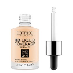 CATRICE Makeup světlý HD Liquid Coverage 002 PORCELAIN BEIGE 30ml