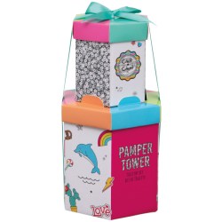 CHIT CHAT Dárková koupelová krabice Pamper Tower Gift Set