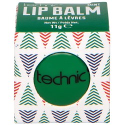 TECHNIC Vánoční kulatý balzám na rty mátový MINT Novelty Lip Balm Balls 11g