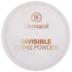 DERMACOL Transparentní fixační bílý pudr White INVISIBLE FIXING POWDER 13,5g