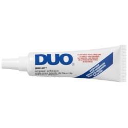 DUO Quick SET Adhesive Latex Rychleschnoucí lepidlo na obloučkové řasy čiré - průhledné 7g