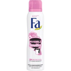 FA Deodorant Invisible Sensitive proti skvrnám DEO 150ml