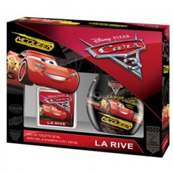 LA RIVE Cars EDT 50ml + sprchový gel a šampon 2v1 250 ml dárková kazeta
