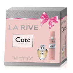 LA RIVE CUTE WOMAN dámská parfémová kazeta EDP 100ml + DEO 150ml