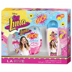 LA RIVE DISNEY SOY LUNA OUCH Dívčí dárkový set parfémový deodorant 75ml + sprchový gel a šampon 2v1 250ml