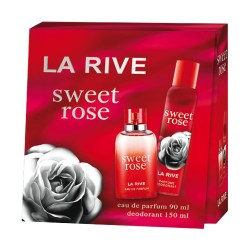 LA RIVE SWEET ROSE Dámská parfémová kazeta EDP 90ml + deo 150ml