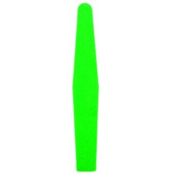 TRD Smirkový papírový pilník na nehty neon zelený PIL69 17,8 cm