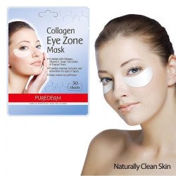 PUREDERM Collagen Eye Zone Mask Kolagenová maska očního okolí 30 polštářků