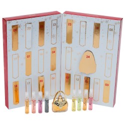 Dámský kosmetický adventní kalendář plný parfémovaných vůní