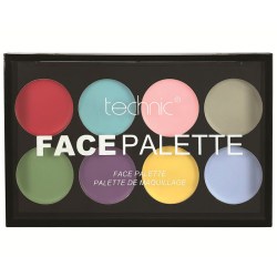 TECHNIC FACE Palette 2 Kreativní krémové barvy pro líčení a malování na obličej a tělo 8x3g 