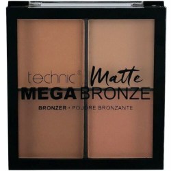 TECHNIC Paletka matných tvářenek na bronzrů Mega Matte Bronze and Contour 11,2g