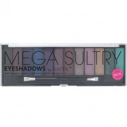 TECHNIC MEGA SULTRY 01 Eyeshadows palette Paletka tmavších očních stínů 12x1,2g