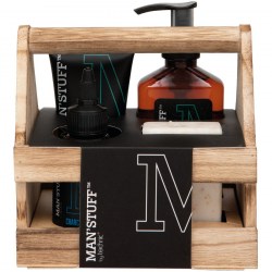 TECHNIC Pánská kosmetická sada v dřevěné bedně Man'Stuff Tool Box Bath Set