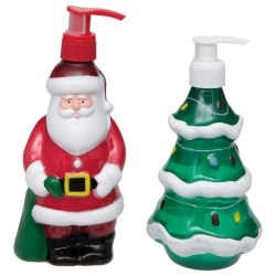 TECHNIC Dárkové vánoční mýdlo a krém na ruce s dávkovačem Christmas Novelty Festive Hand Duo Set 2x300ml