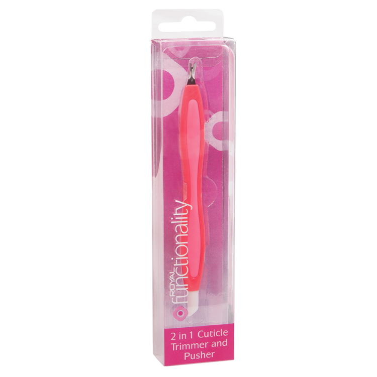 ROYAL NAIL CARE Manikúrní trimmer 2in1 Cuticle Trimmer & Pusher 1ks