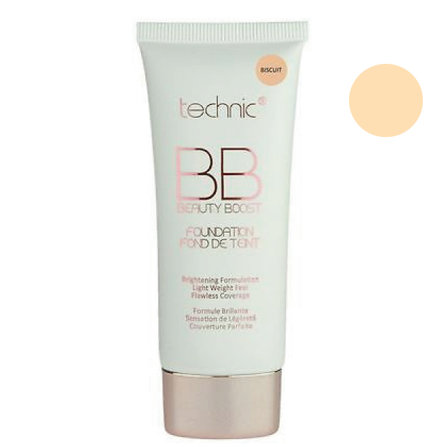TECHNIC BB Beauty Boost Foundation BISCUIT Krémový make-up rozjasňující světlý 30ml 24701