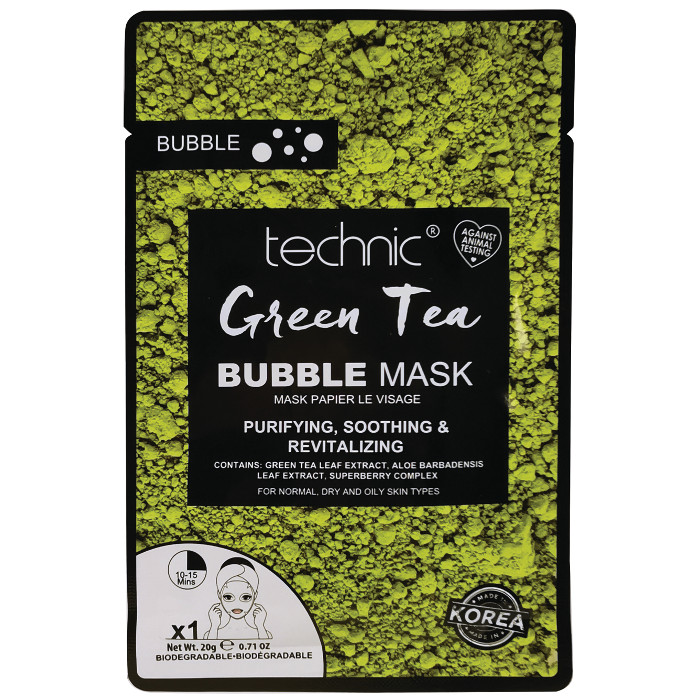 Maska vyhlazující a čistící ze zeleného čaje